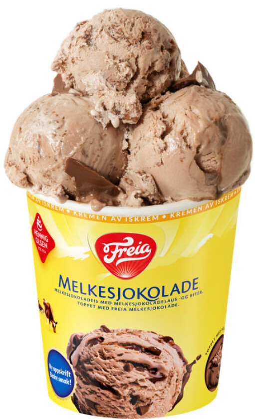 Fløteis Melkesjokolade 450ml