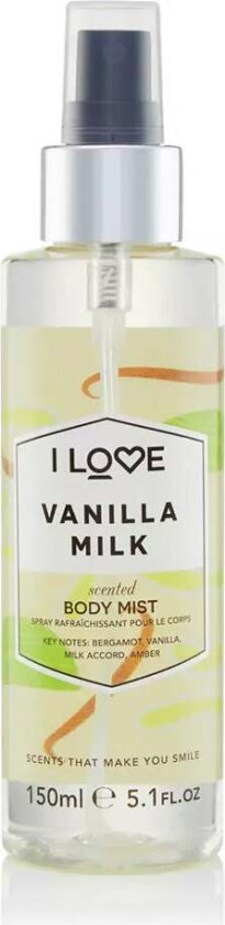 Vanilla Milk, 150 ml Body Mist