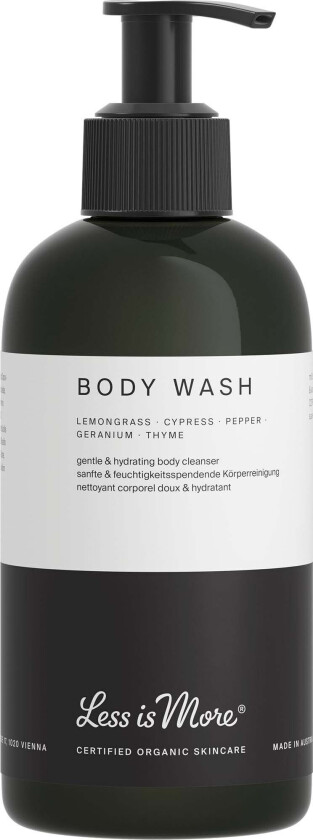 Less Is More Organic Body Wash Lemongrass 250 ml