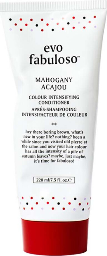 Evo Fabuloso Colour Intensifying Conditioner Mahogany