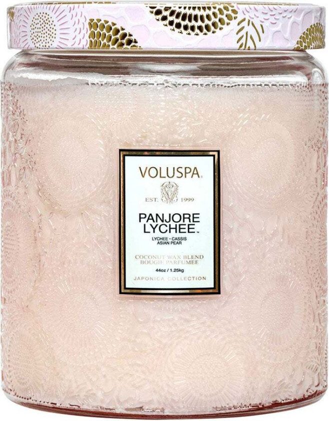 Luxe Jar Candle Panjore Lychée, 1250 g  Duftlys