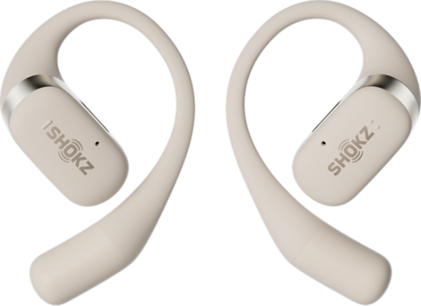 Aftershokz Shokz Openfit Wireless Headphones - Beige True Wireless-hodetelefoner Beige