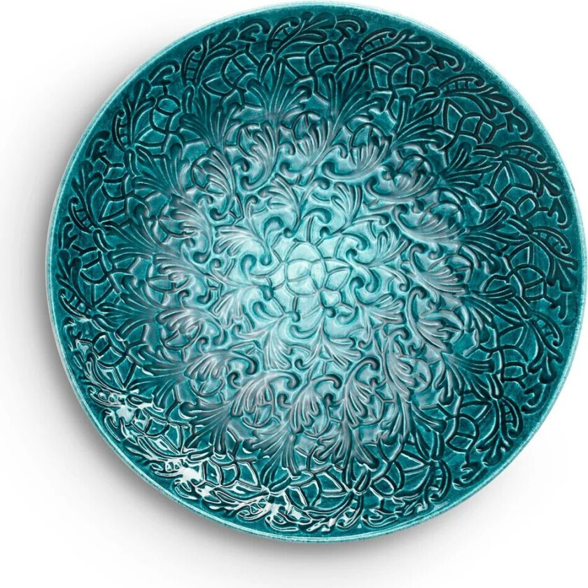 Lace fat 34 cm Ocean