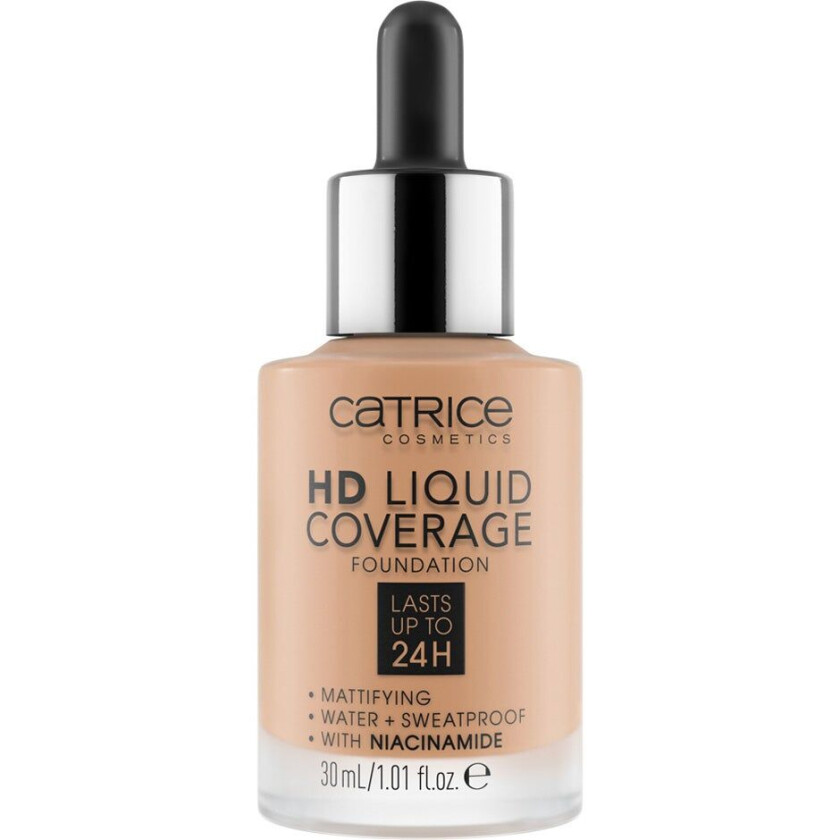 Catrice Hd Liquid Coverage Foundation, 30 ml Catrice Foundation