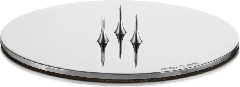 ester & erik lysfat Ø9 cm blank Sølv