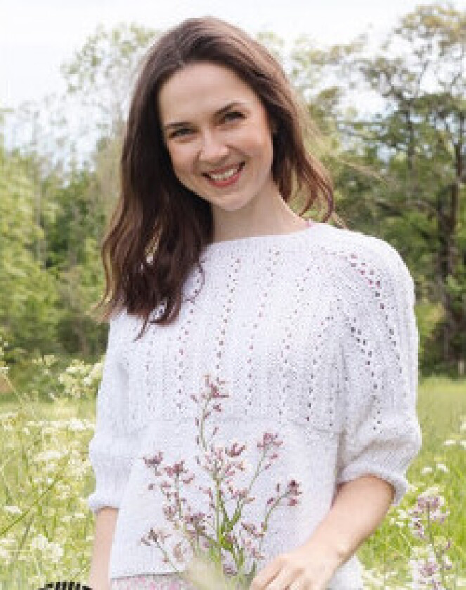 Bilde av Lost in Summer Sweater by DROPS Design - Genser Strikkeoppskrift str. - XXX-Large