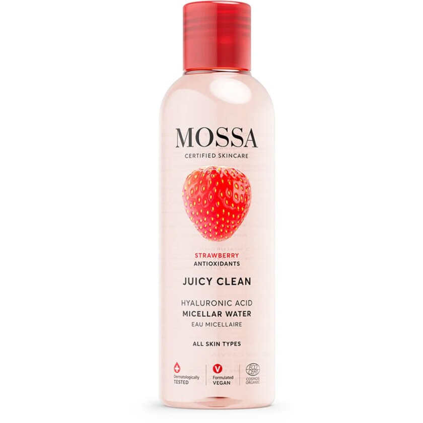 MOSSA Juicy Clean 3in1 Micellar Water, 200 ml MOSSA Micellar