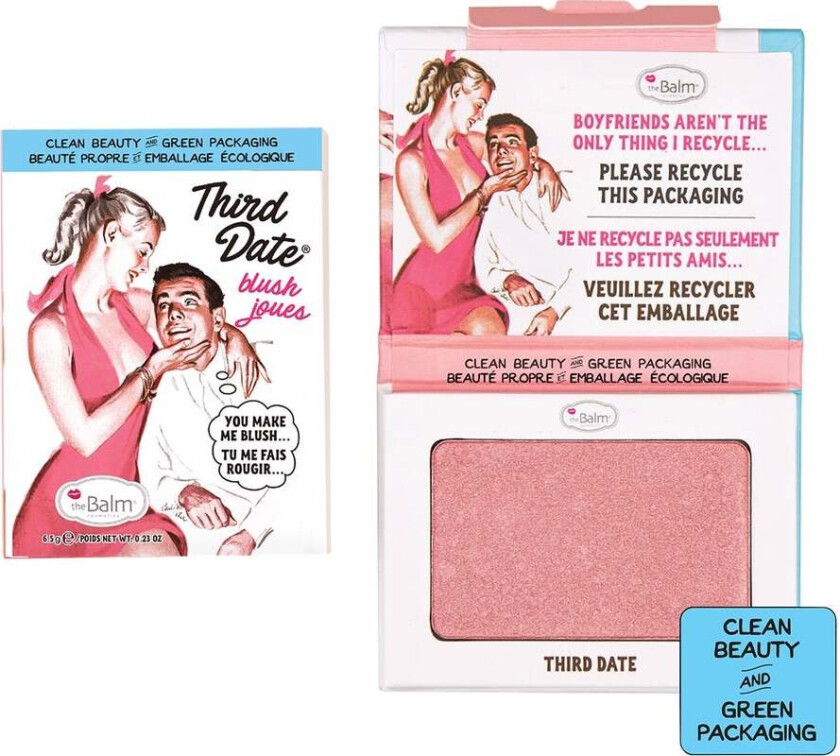 the Balm Third Date Blush,  the Balm Rouge