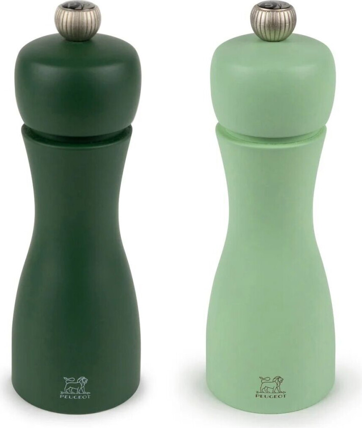 Bilde av Tahiti sett Water salt- og pepperkvern 15 cm Moss & mint