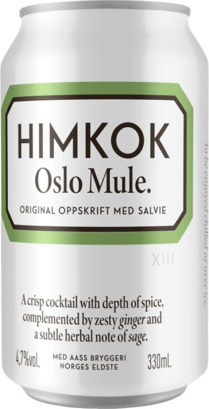 Himkok Oslo Mule 0,33l boks
