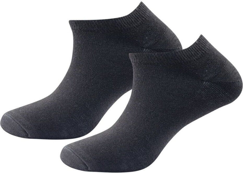 Daily Shorty Sock 2-Pack A/Black 36-40