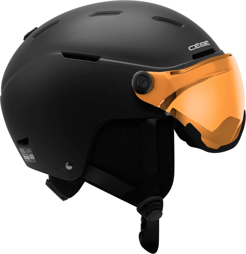 Alpine Helmet Snow Visor ST MIPS 23/24, ski- og snowboardhjelm, unisex Black matte