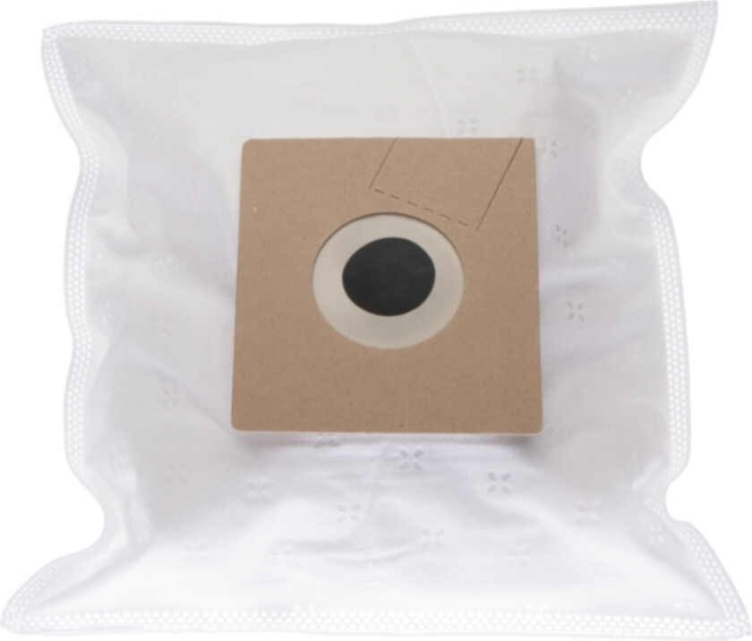 Støvsugerposer, syntetfiber, 5st. + motorfilter