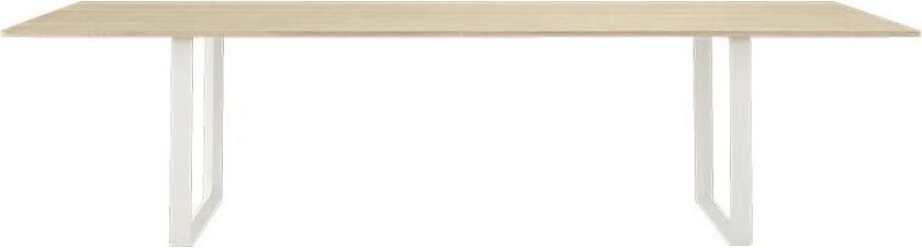 70/70 spisebord 295 x 108 cm Solid oak-White