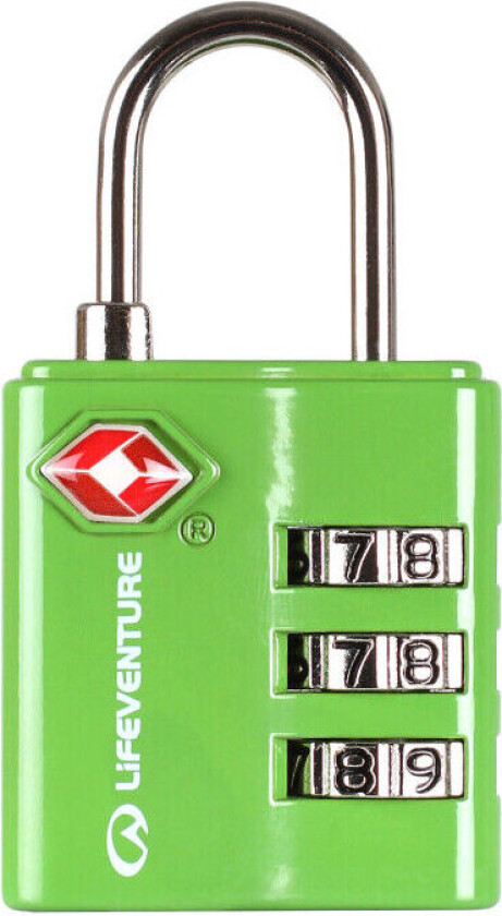 Lås M/kode Tsa Kombi Green Green ONESIZE