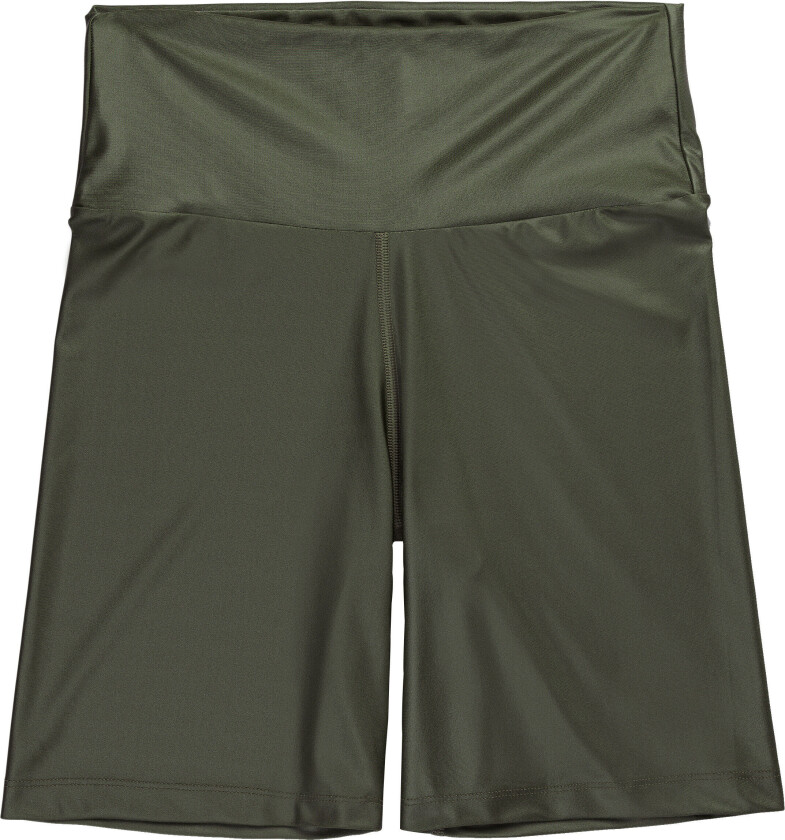 Shine Biker Shorts Dame Camo Green S