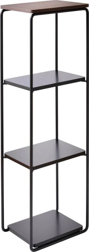 Mixrack Floor Shelf L hylle 26 x 19 x 82,2 cm Stained oak-black