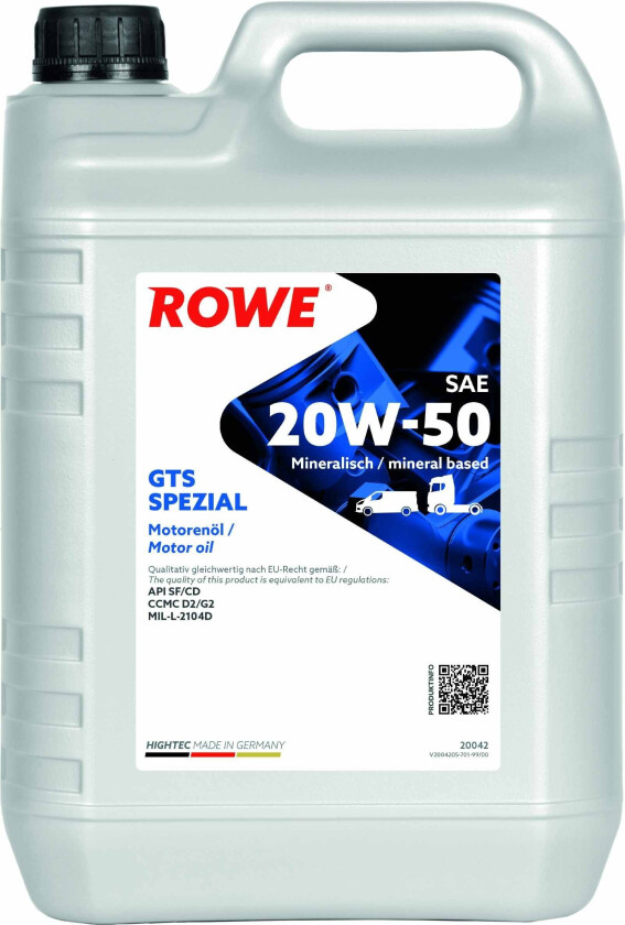 Motorolje ROWE 20042-0050-99