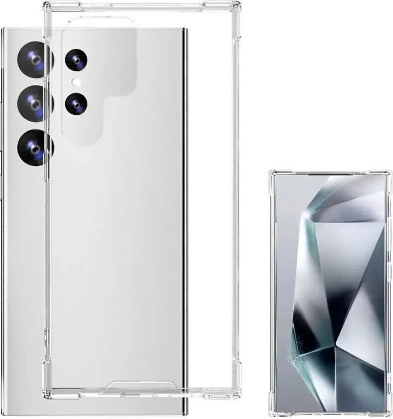 4smarts Samsung Galaxy S24 Ultra 4smarts IBIZA Deksel - Gjennomsiktig