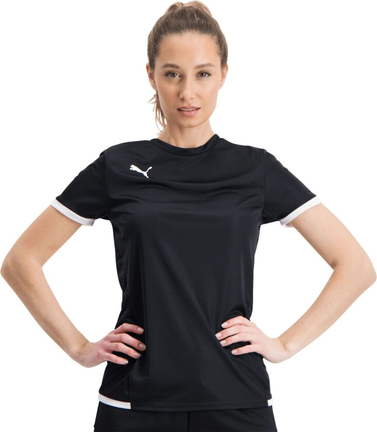 teamLIGA Jersey W, t-skjorte dame  Black- Whit