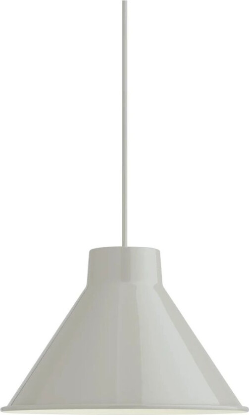 Top taklampe Ø28 cm Grå