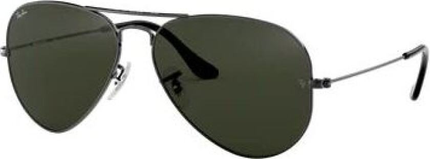 Aviator Gunmetal - Green Svart Svart unisex