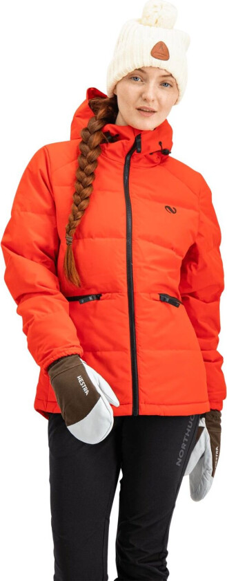 Jacket Beito Down Womens 22/23, dunjakke dame high risk red