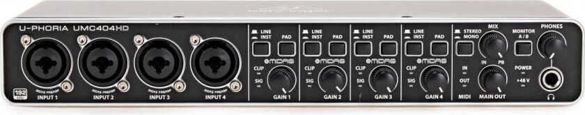 U-PHORIA UMC404HD Audio Interface