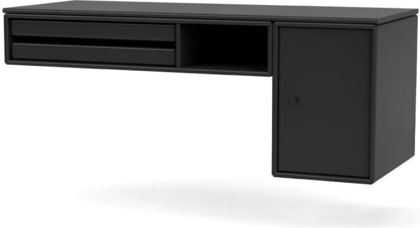 Bureau skrivebord black 05