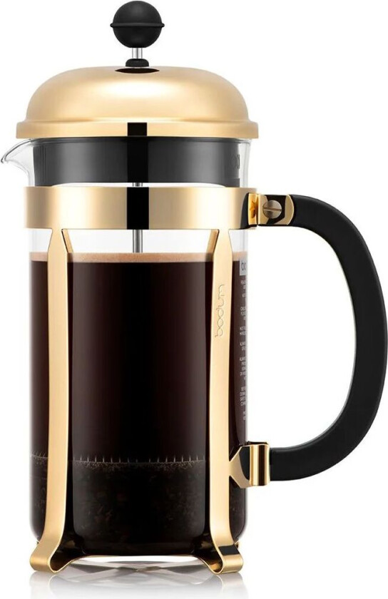Bodum Chambord presskanne gull 8 kopper