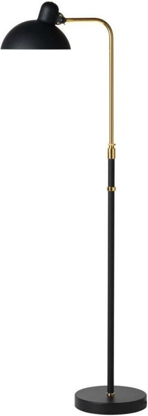 - Kaiser Idell 6580-F Gulvlampe Black/Brass
