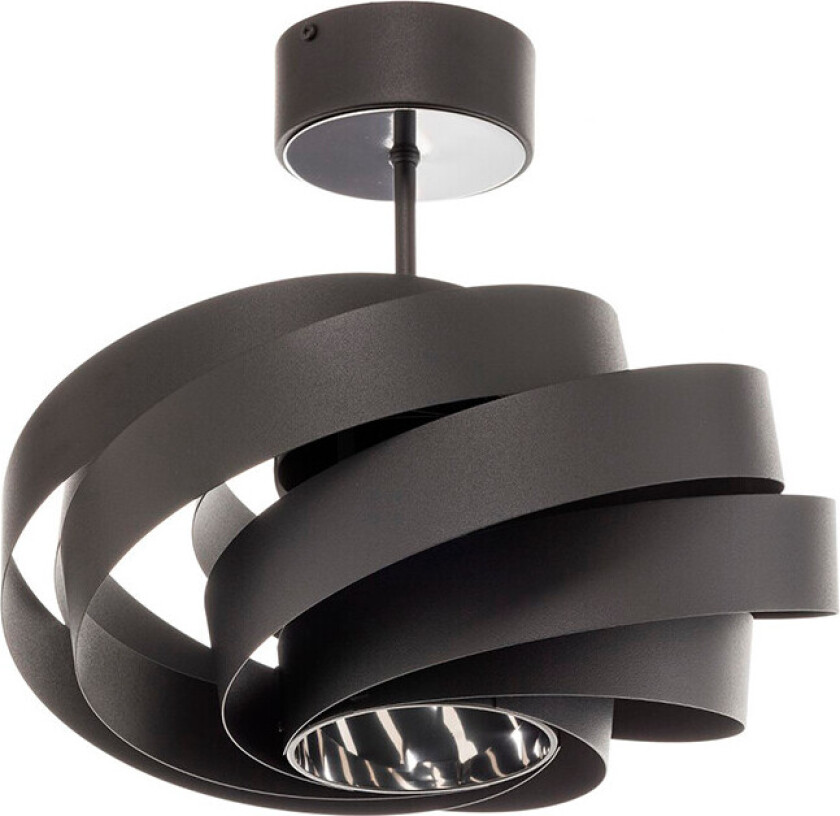 - Vento Taklampe Ø40 Black