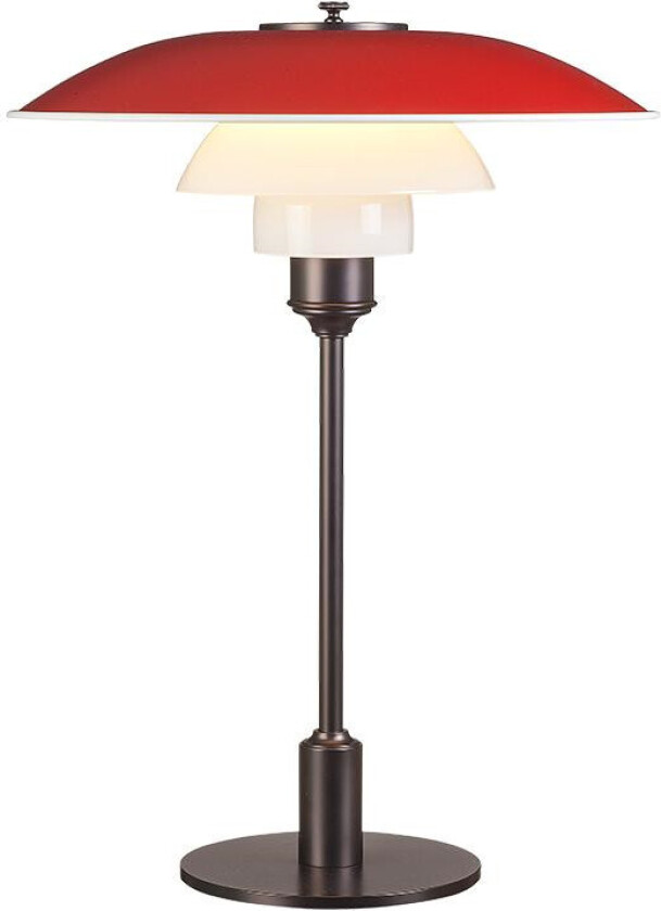 - PH 3½-2½ Bordlampe Rød