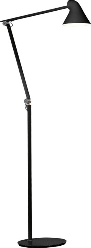- NJP Gulvlampe Svart