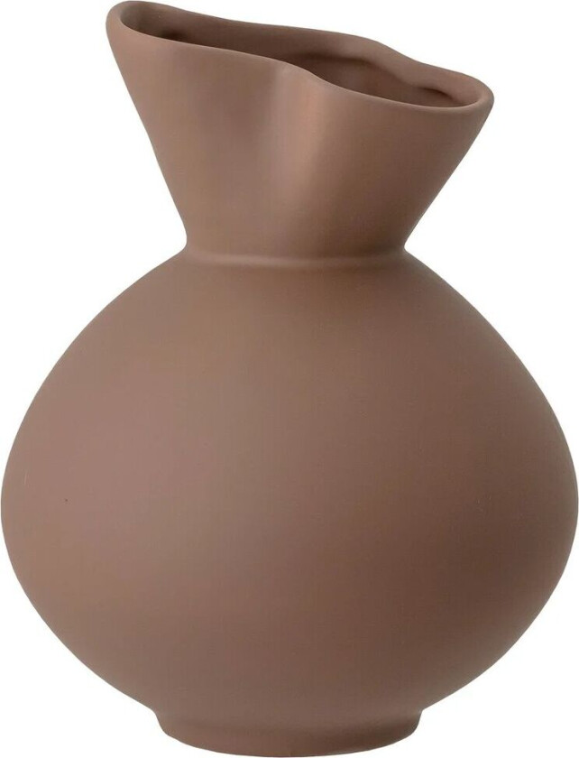 Nica vase 20 cm Brun