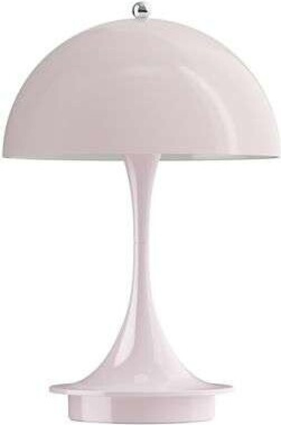 - Panthella 160 Portable Bordlampe Pale Rose Opal