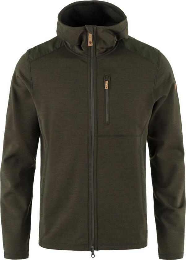 Keb Fleece Hoodie M Deep Forest M