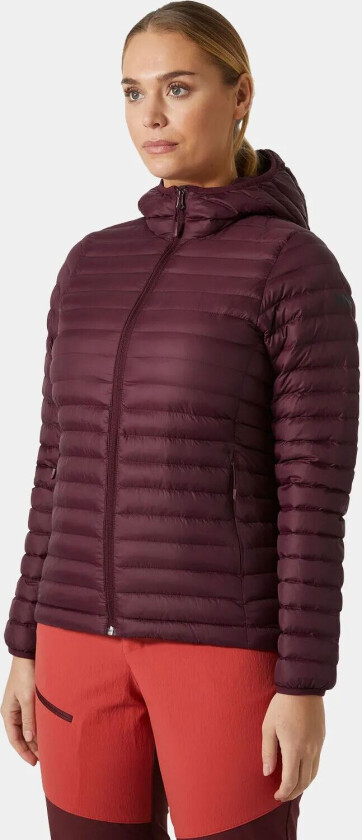 Damer Sirdal Hooded Isolert Shell Jakke Lilla M SvartM