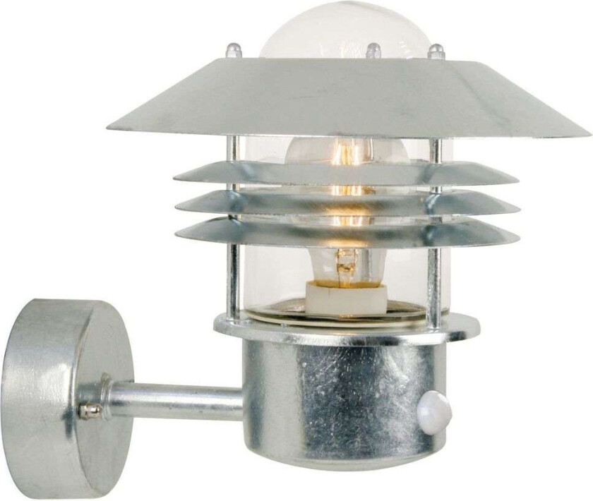 - Vejers Vegglampe w/Sensor Galvanised