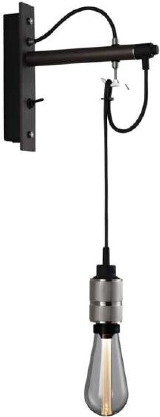 - Hooked Vegglampe Graphite /Steel