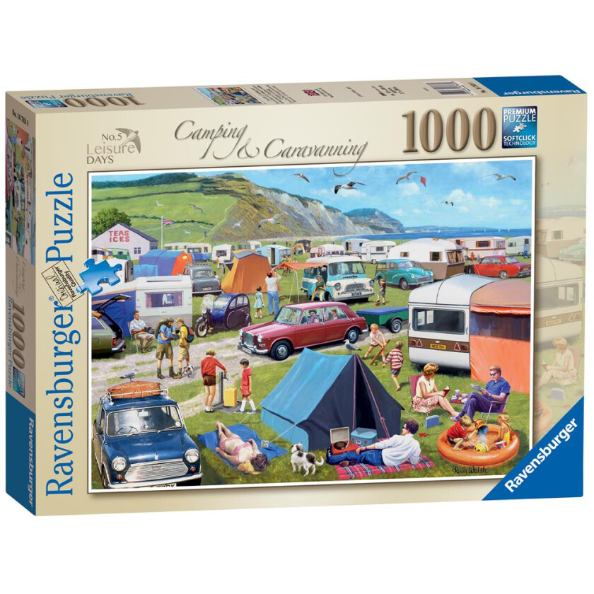 Puslespill 1000 Camping