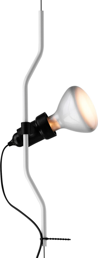 - Parentesi Lampedel til Pendel Hvit m/Dimmer