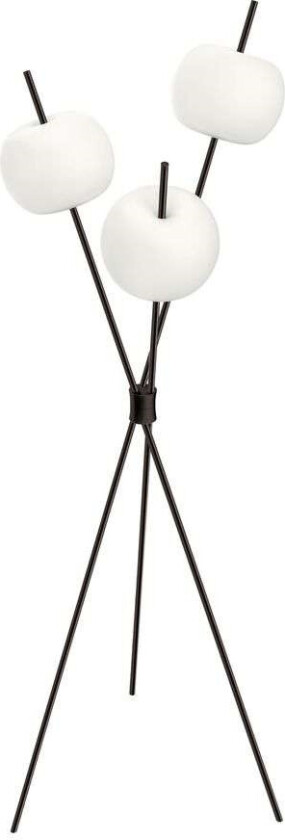 - Kushi Gulvlampe Black KDLN