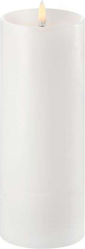 - Kubbelys LED w/shoulder Nordic White 7,8 x 20 cm
