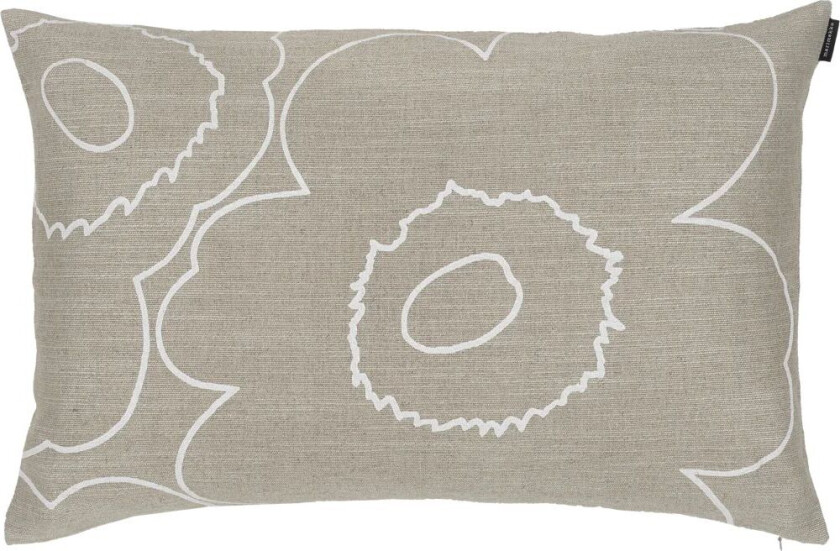 Piirto Unikko putetrekk 40x60 cm Sand-white