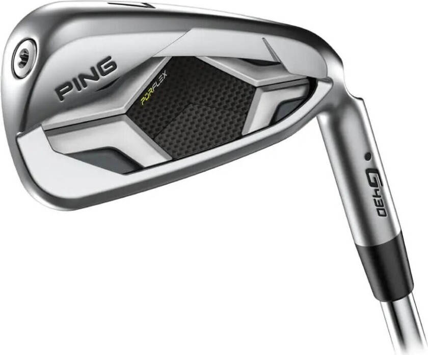 Ping G430 Jernsett Stål 5-Pw Høyre Regular Awt 2.0 Std Lengde Tour Velvet White Sort Std Lie Std Loft