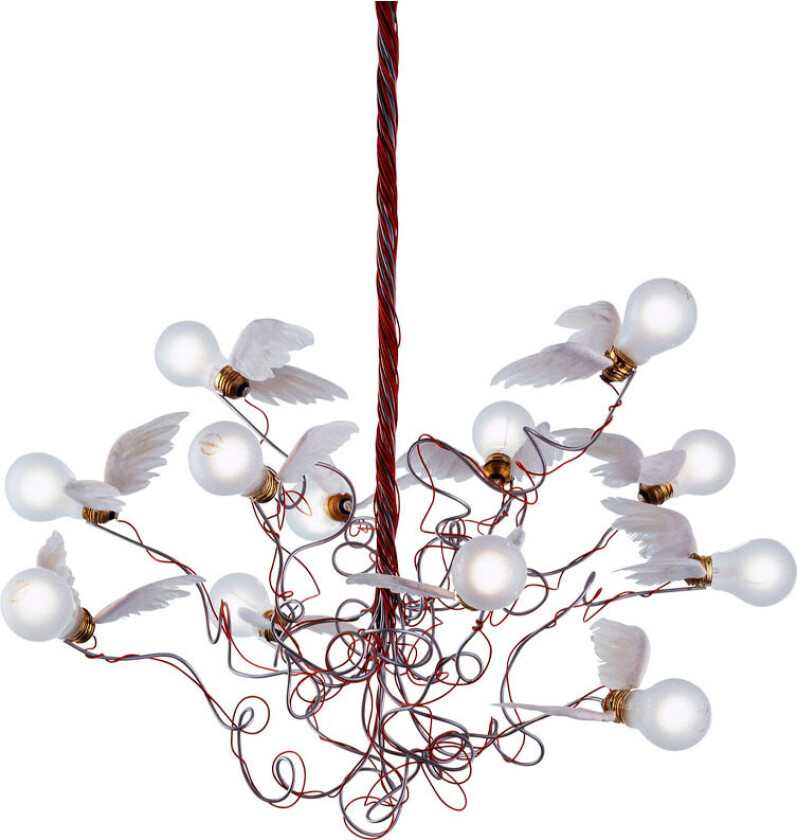 - Birdie LED Pendel Rød