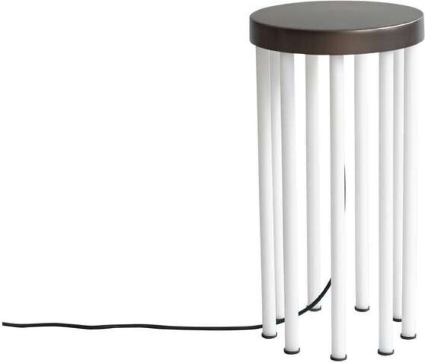 - Neon Gulvlampe/Side Table Bronze