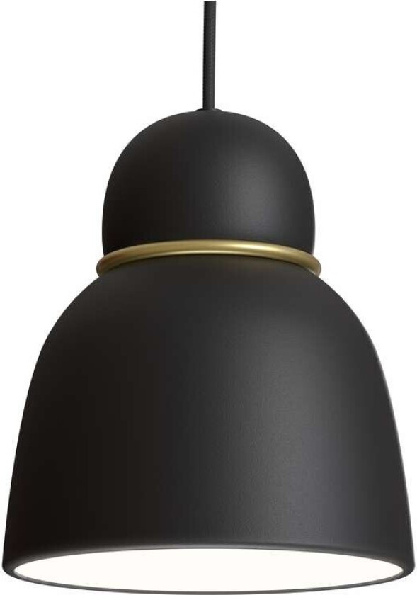 - Bird Pendel Ø17,3 Black/Brass