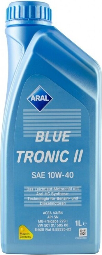 Motorolje ARAL 15F077